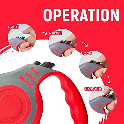 Retractable Dog Leash Automatic Telescopic Tractor Dog Tape - Image 4