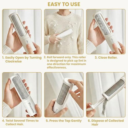Pet Hair Remover Roller – Reusable Lint Roller - Image 4