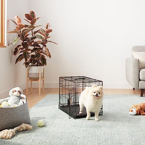 Amazon Basics Portable, Foldable Metal Wire Dog Crate - Image 6
