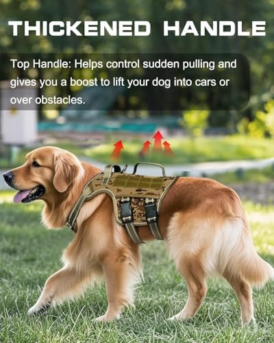 Dog Harness, Tactical No Pull for Small Sized Dog - Image 2