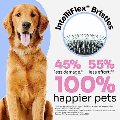 Wet Brush Pet Hair Brush, Large Dog Breed Detangler - Image 4