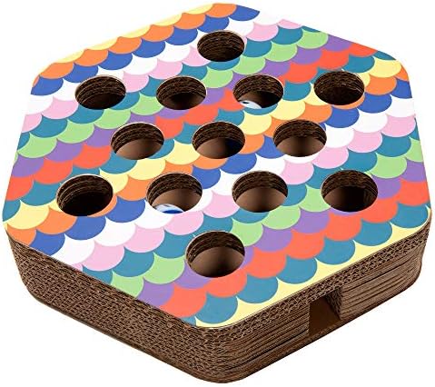 Furhaven Scratching Pad Ball Track Cat Toy w/ Catnip by FurHaven