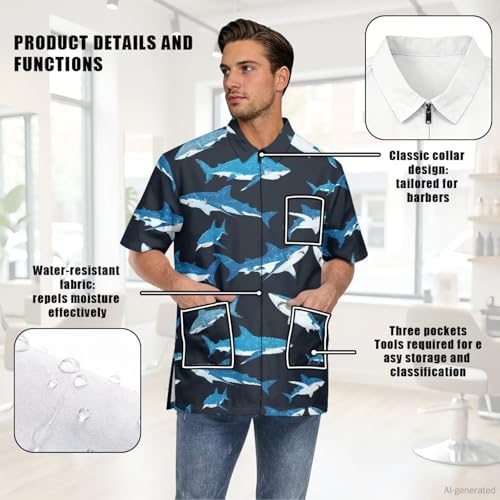 Grooming Apron, Professional Design Water & Hair Proof - Image 6