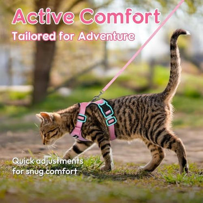 Dooradar Cat Harness and Leash Set, Adjustable and Escape Proof - Image 5