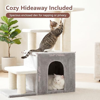 Heybly Cat Scratching Post, Pet Steps - Image 4