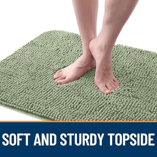 OLANLY Dog Door Mat for Muddy Paws 70x46, Super Absorbent Chenille Mud Mat - Image 4