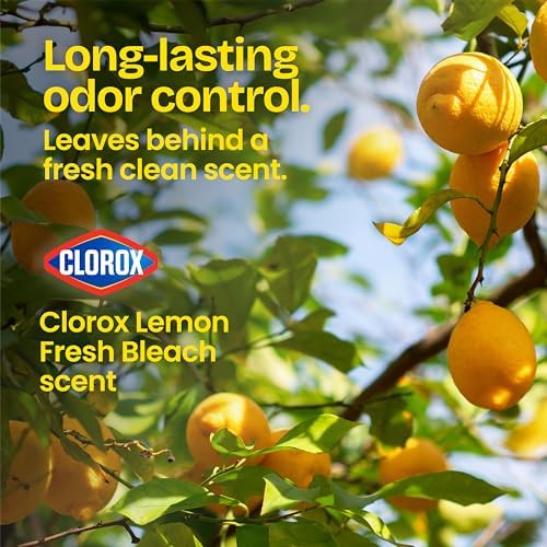 Glad Medium Trash Bags, 8 Gallon, Lemon Fresh Bleach Garbage Bags, Resists - Image 3