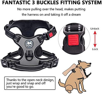 PoyPet No Pull Dog Harness Large - Image 2