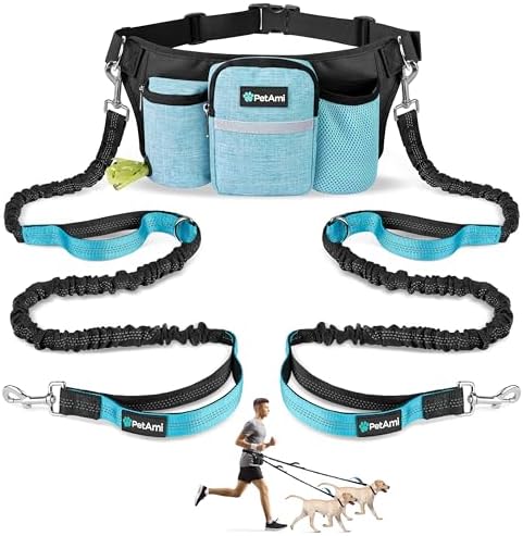 PetAmi Premium Hands Free Dog Leash by PetAmi