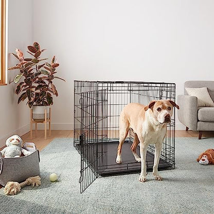 Amazon Basics Portable Metal Wire Dog Crate - Image 5