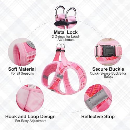 BEAUTYZOO Large Dog Harness and Leash Set, No Pull Puppy Pet Vest - Image 3