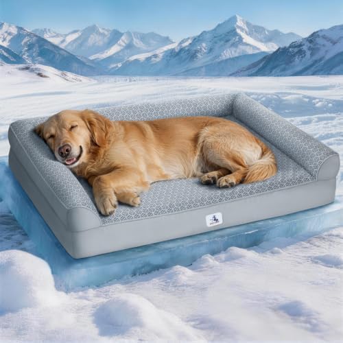 Cooling Dog Bed with PCM, Instant Chill Pet Sofa by Unknown