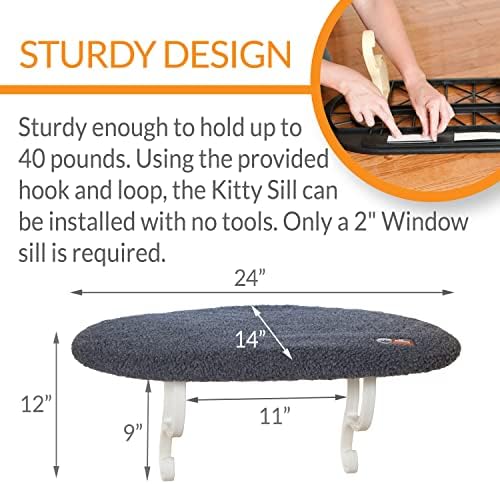 K&H Cat Window Perch, Unheated Kitty Sill - Image 2