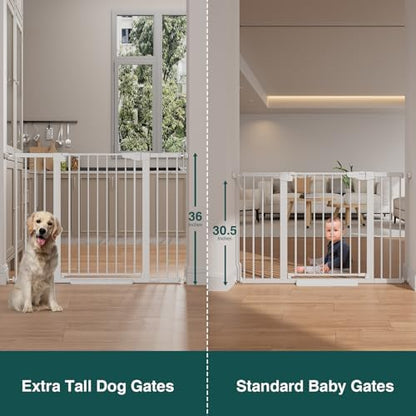 Cumbor 36 in Extra Tall Baby Gate - Image 2