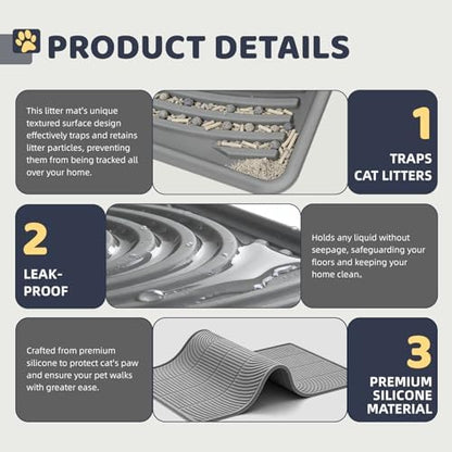 Cat Litter Mat 40"x28" - Image 2