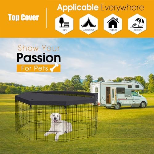 Artmalle 600D Oxford Octagonal Top Cover - Image 2