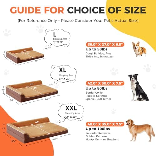XL Orthopedic Dog Bed for Large Sized Dogs - Image 4