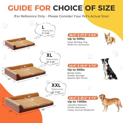 XL Orthopedic Dog Bed for Large Sized Dogs - Image 4