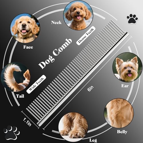 Professional 4 in 1 Dog & Cat Grooming Scissors Kit - Image 6