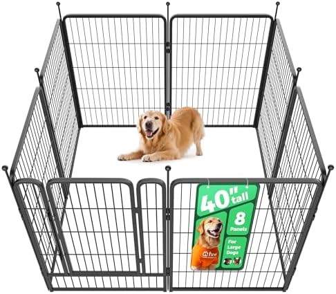 FXW Rollick Dog Playpen, Yard & RV Camping, 8 Panels by FXW
