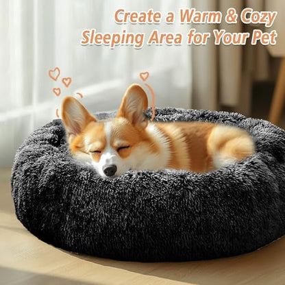 JOLLYVOGUE Calming Small Dog & Cat Bed - Image 2
