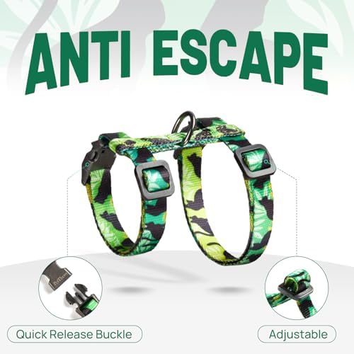 PetThem Adjustable Cat Harness and Leash Set Escape Proof - Image 4