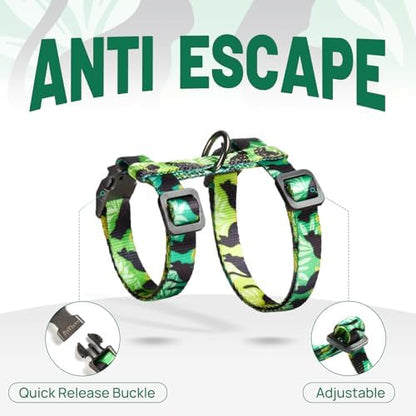 PetThem Adjustable Cat Harness and Leash Set Escape Proof - Image 4