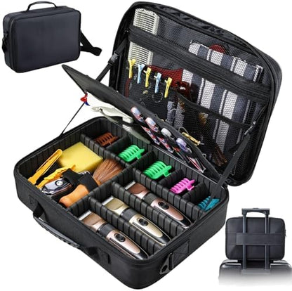 Yueieoun Professional Barber Clipper Case Organizer Bag by Yueieoun