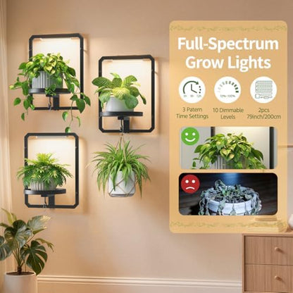 LASZOLA Plant Picture Frame Holder Shelf Wall - Image 3