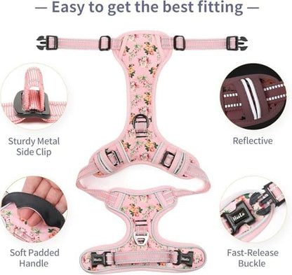 HEELE Dog Harness, No Pull Adjustable Padded Reflective Harness - Image 6
