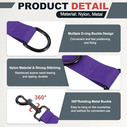 Pet Dog Grooming Loops, Adjustable Nylon Table Arm Extender Belly Strap - Image 3