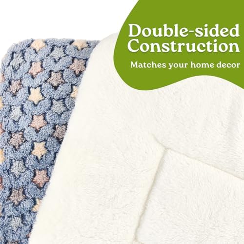 2 Pack Cat Blankets for Indoor Cats, Ultra Soft Reversible Mat, Fluffy Flannel - Image 5