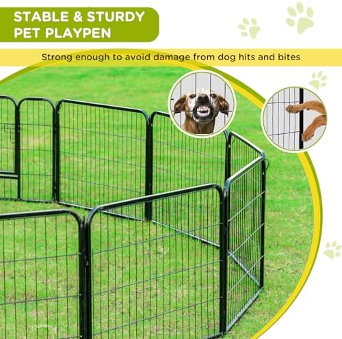 BestPet | Dog Playpen | 24", 6 Panels | Heavy Duty Metal Pet Exercise Pen - Image 7