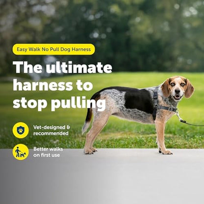 PetSafe Easy Walk Harness, No Pull Dog Harness, Charcoal Gray, Small/Medium - Image 2