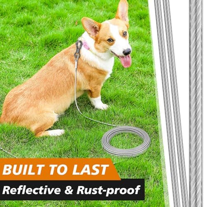 XiaZ Dog Tie Out Cable, Dog Leads - Image 5