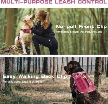 Dog Harness for Large Dogs, No Pull Tactical Vest - Image 4