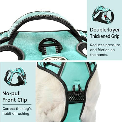 IVY&LANE No Pull Dog Harness for Medium Dogs, Reflective Dog Vest Harness - Image 5