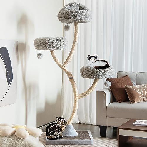 PETSITE 70" Tall Cat Tree, Cat Tower - Image 2