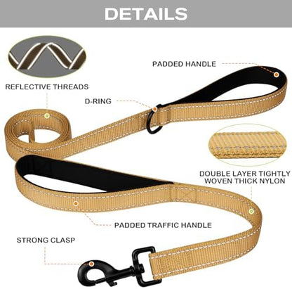 Joytale Dog Leash for Large Dogs that Pull, Double Handle - Image 3