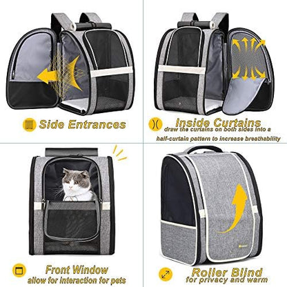 Texsens Innovative Traveler Bubble Backpack Pet Carriers - Image 3