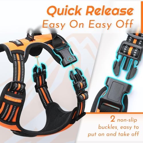Eagloo Dog Harness for Small Dogs, No Pull Pet Vest - Image 6