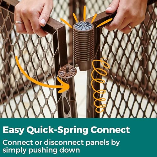 MyPet 2-Panel Extension for Petyard Passage: Made in USA. Freestanding. - Image 4