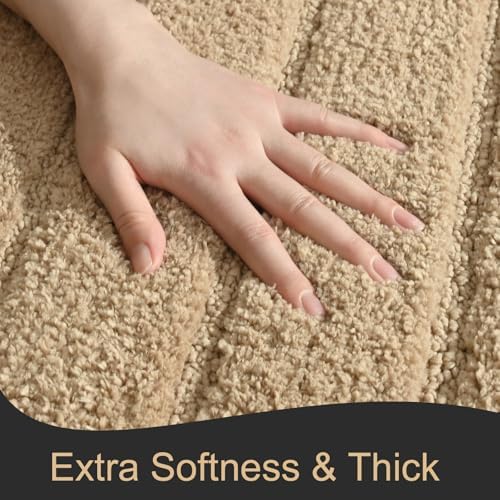 AROGAN Luxury Bathroom Rugs 24x36 Inch，Thick Soft Bath Rug Non Slip - Image 6