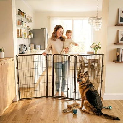FXW Dog Gate, Extra Wide Adjustable by FXW