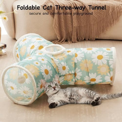 Tempcore Cat Tunnel, 3-Way Collapsible Toy - Image 4