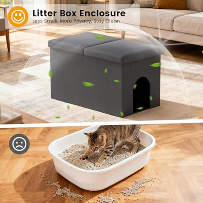 3-in-1 Cat Litter Box Enclosure - Image 2