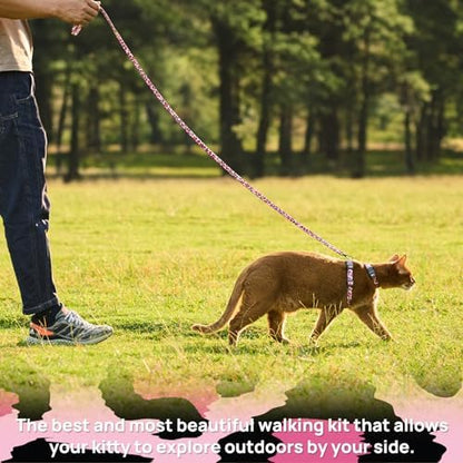 PetThem Adjustable Cat Harness and Leash Set Escape Proof - Image 6