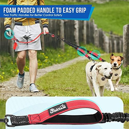 SlowTon Double Leash for Two Dogs, No Tangle & - Image 3