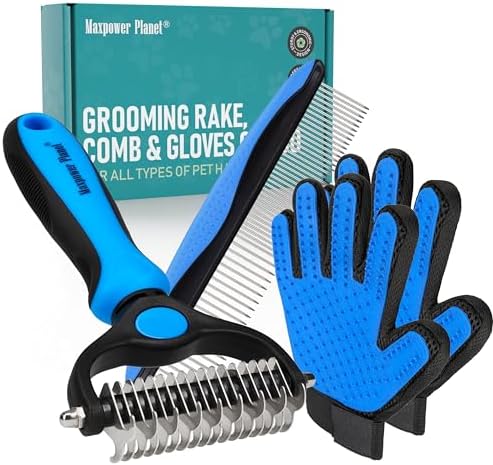Maxpower Planet Dog Brush for Shedding, Dematting Grooming Tool by MaxpowerPlanet