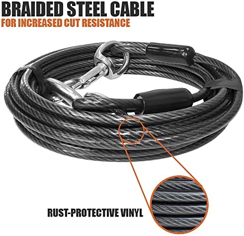 BV Dog Tie Out Cable 25 Feet - Image 7